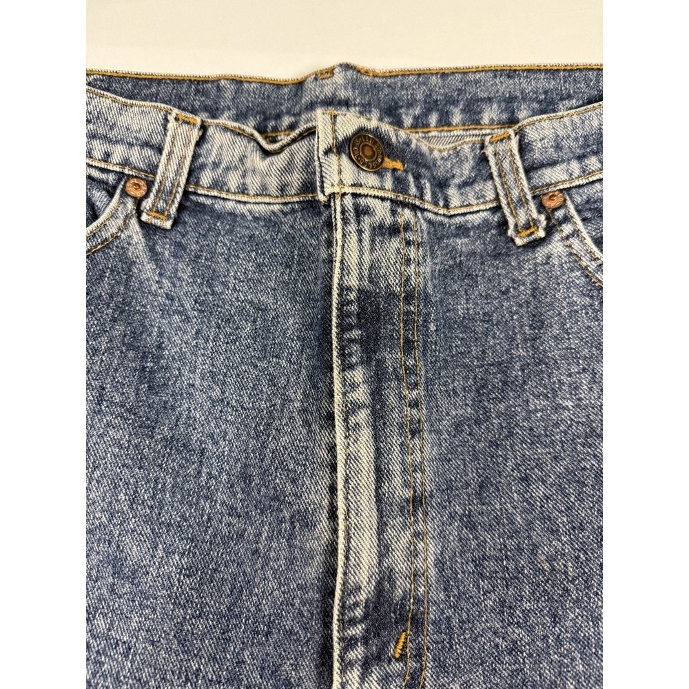 VTG Levi's 550 4891 Relaxed Fit Jeans Men's 38X32 Light Wash Denim Blue TD0006
